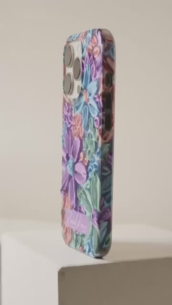 Playful by Rachel Louisa - Modern Art Double-Layer Protective Case for Apple iPhone