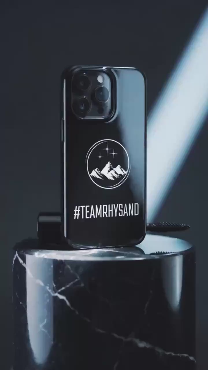 ACOTAR Inspired '#TEAMRHYSAND' Phone Case - Booktok Romantasy Dual-layer cover for Apple iPhone