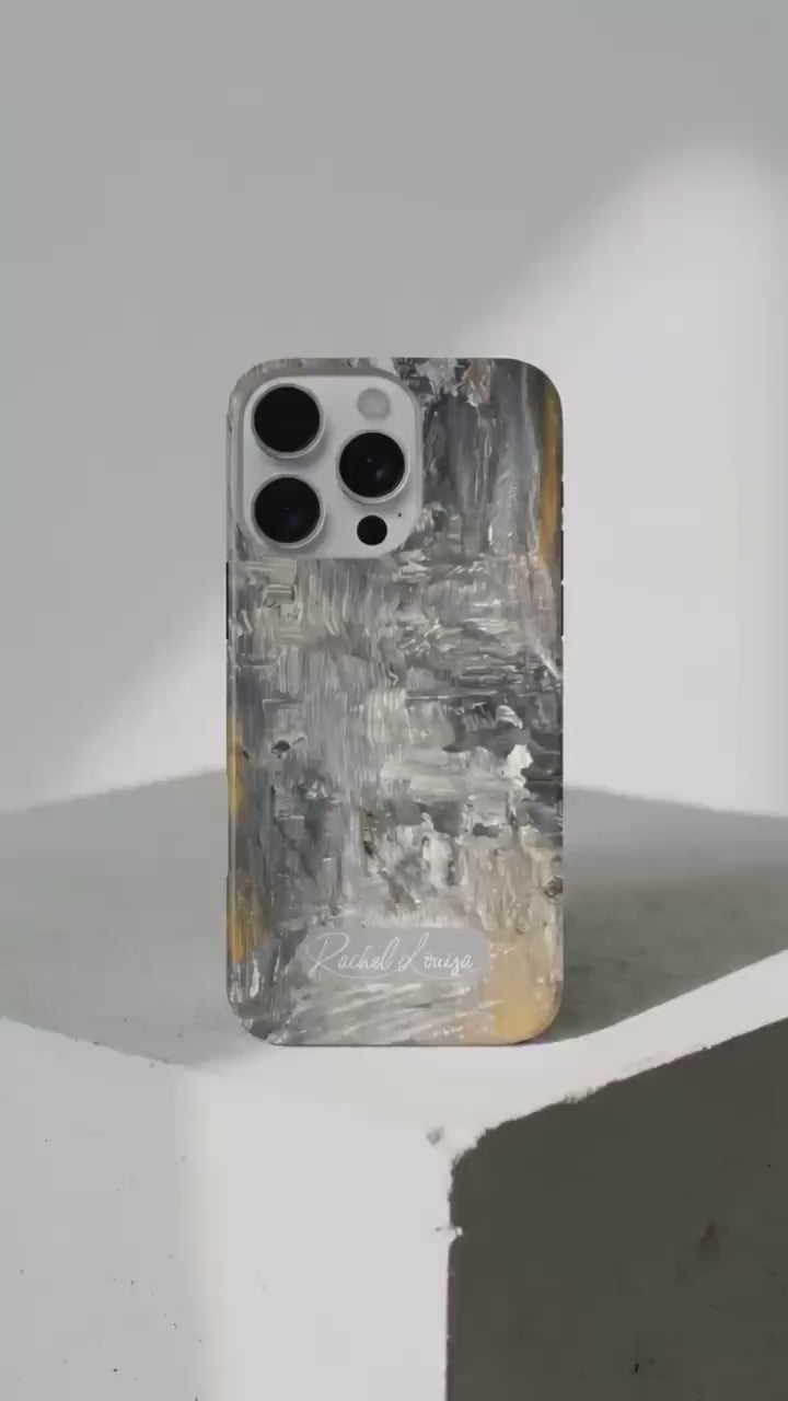 Abstract Vibes by Rachel Louisa – Modern Art Tough Apple iPhone Cover